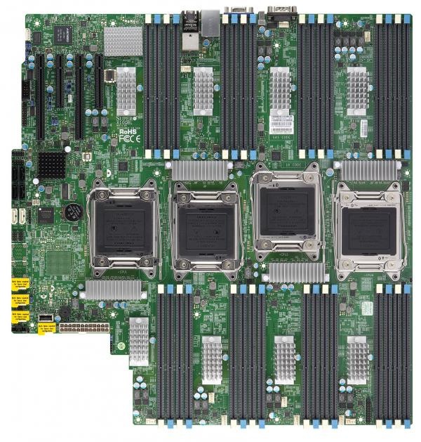 Supermicro MB X10QBL-P Proprietary Motherboard