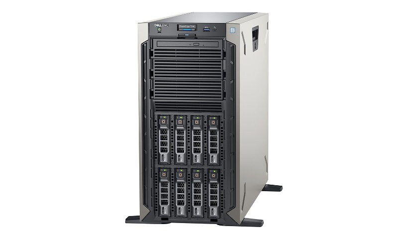 Dell EMC PowerEdge T340 - tower - Xeon E-2134 3.5 GHz - 8 GB - HDD 1 TB