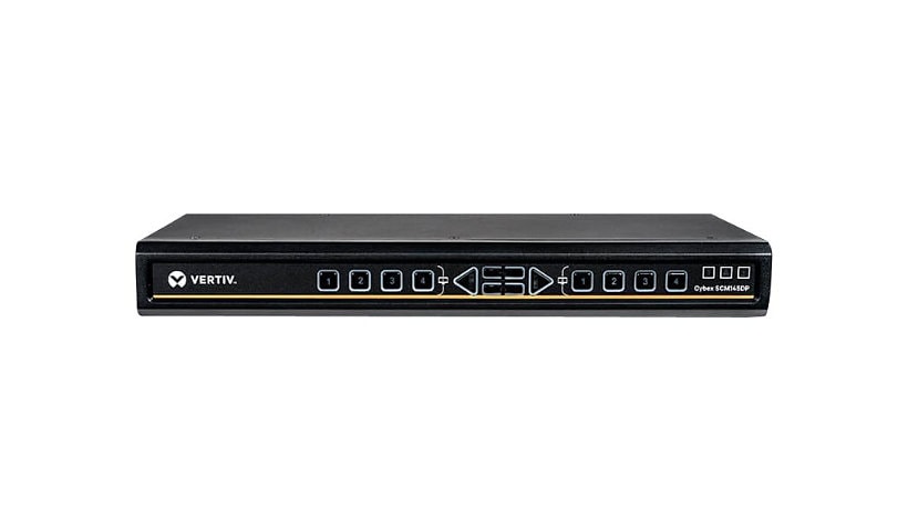 Cybex SCM100 Secure Desktop Matrix Switch SCM145DP - KVM / audio / USB swit