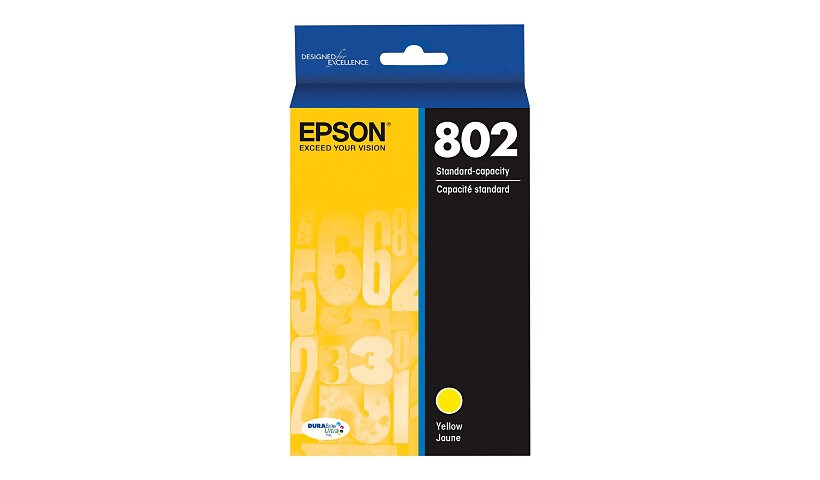 Epson 802 With Sensor - yellow - original - ink cartridge