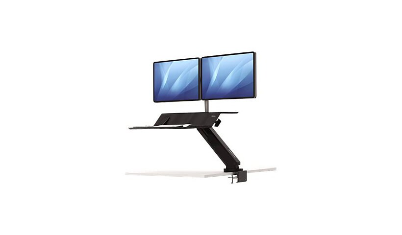 Fellowes Lotus RT - mounting kit - for 2 LCD displays / keyboard / mouse -