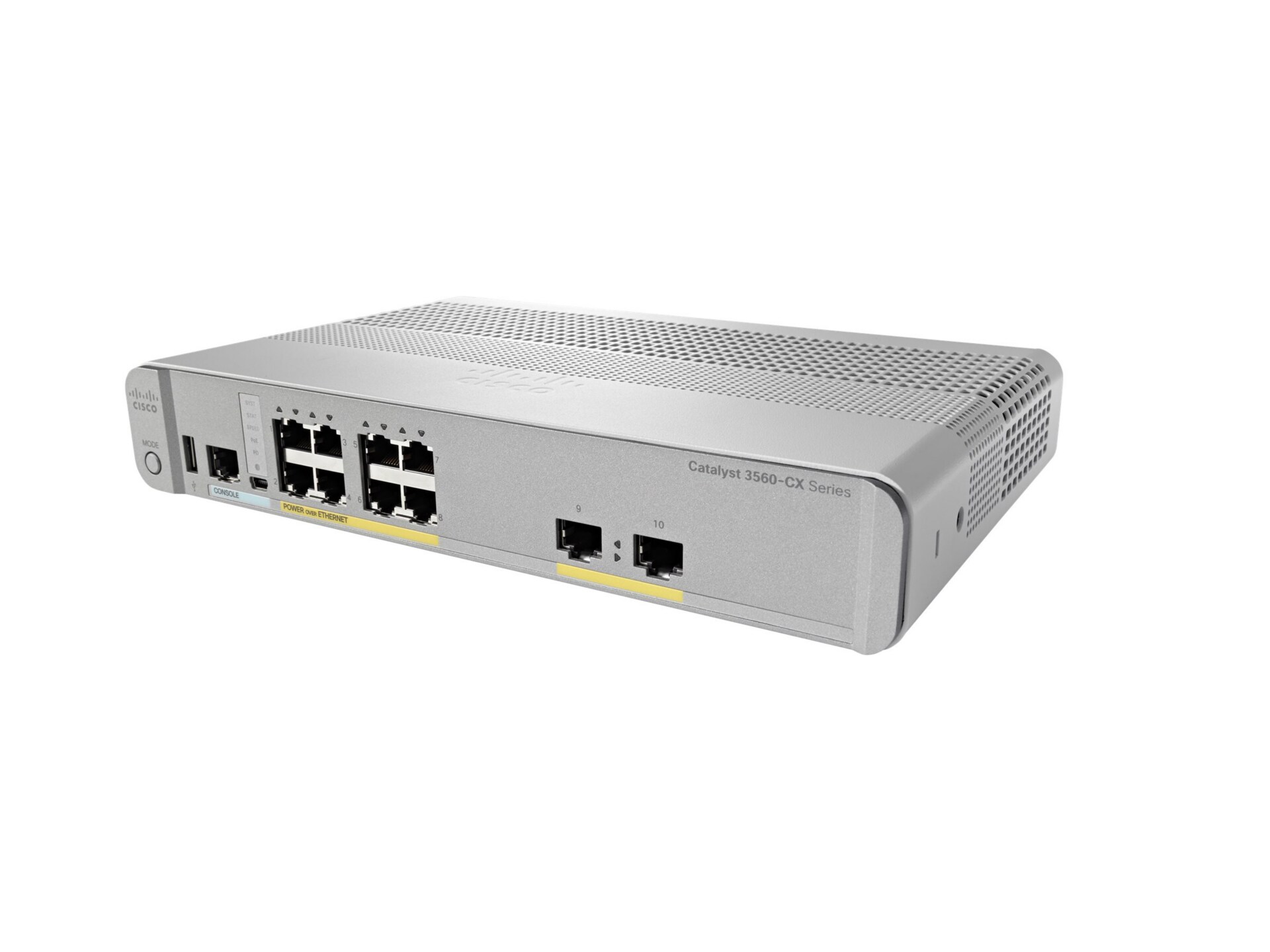 Cisco Catalyst 3560CX-8PT-S - switch - 8 ports - managed - rack-mountable