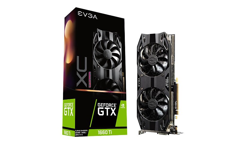 EVGA GeForce GTX 1660 Ti XC Ultra GAMING - graphics card - GF GTX 1660 Ti -