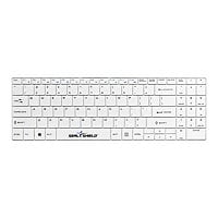 Seal Shield Clean Wipe Waterproof - keyboard - QWERTY - US - white Input De