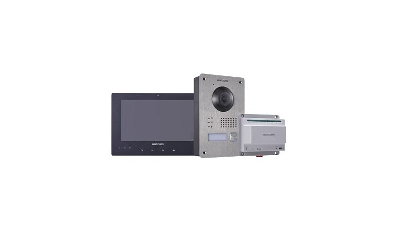 Hikvision DS-KIS701 - video intercom system - wired