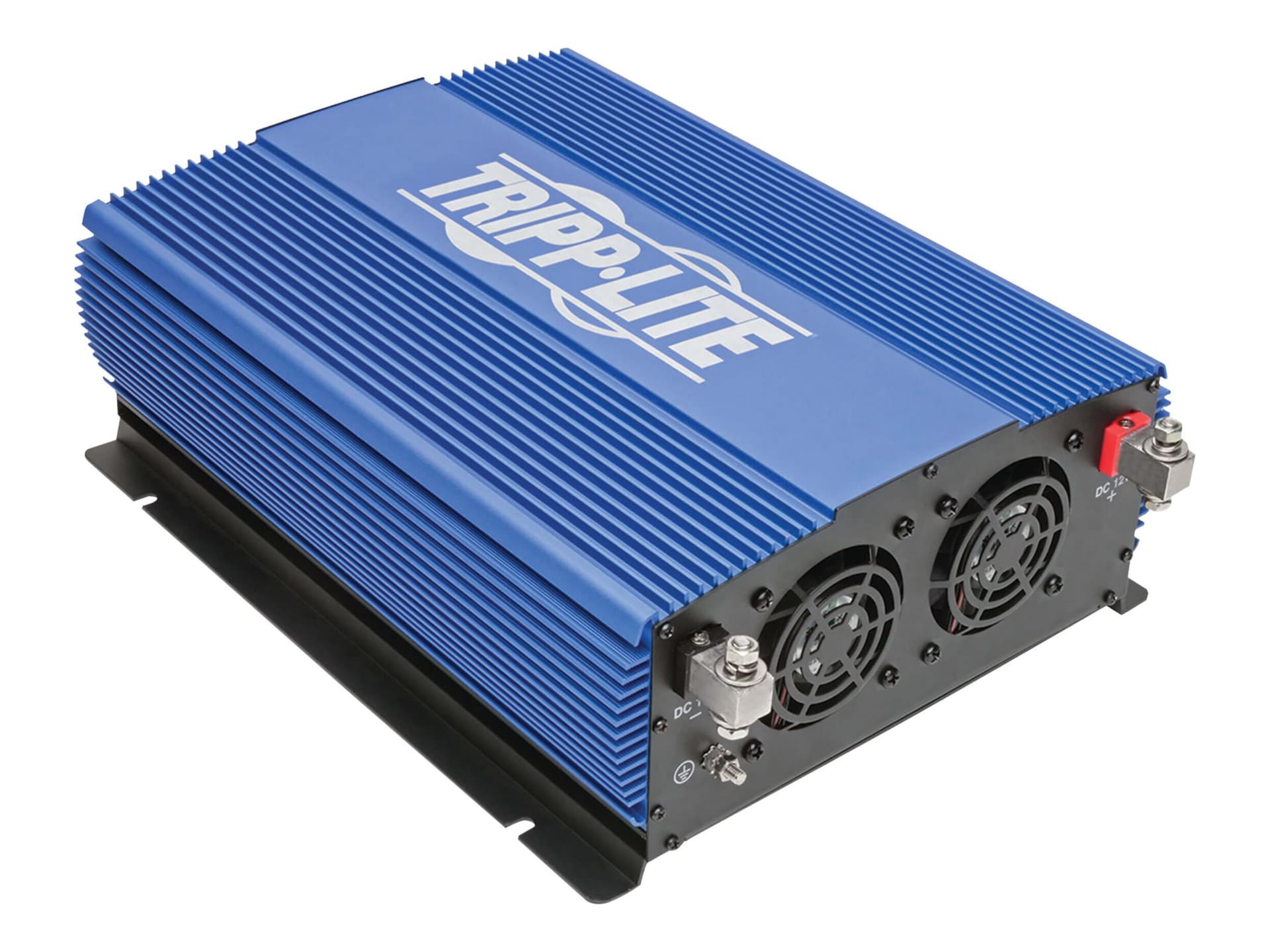Tripp Lite 2000W Compact Power Inverter Mobile Portable w/ 4 Outlets &amp; 2 USB Ports - DC to AC power inverter - 2000