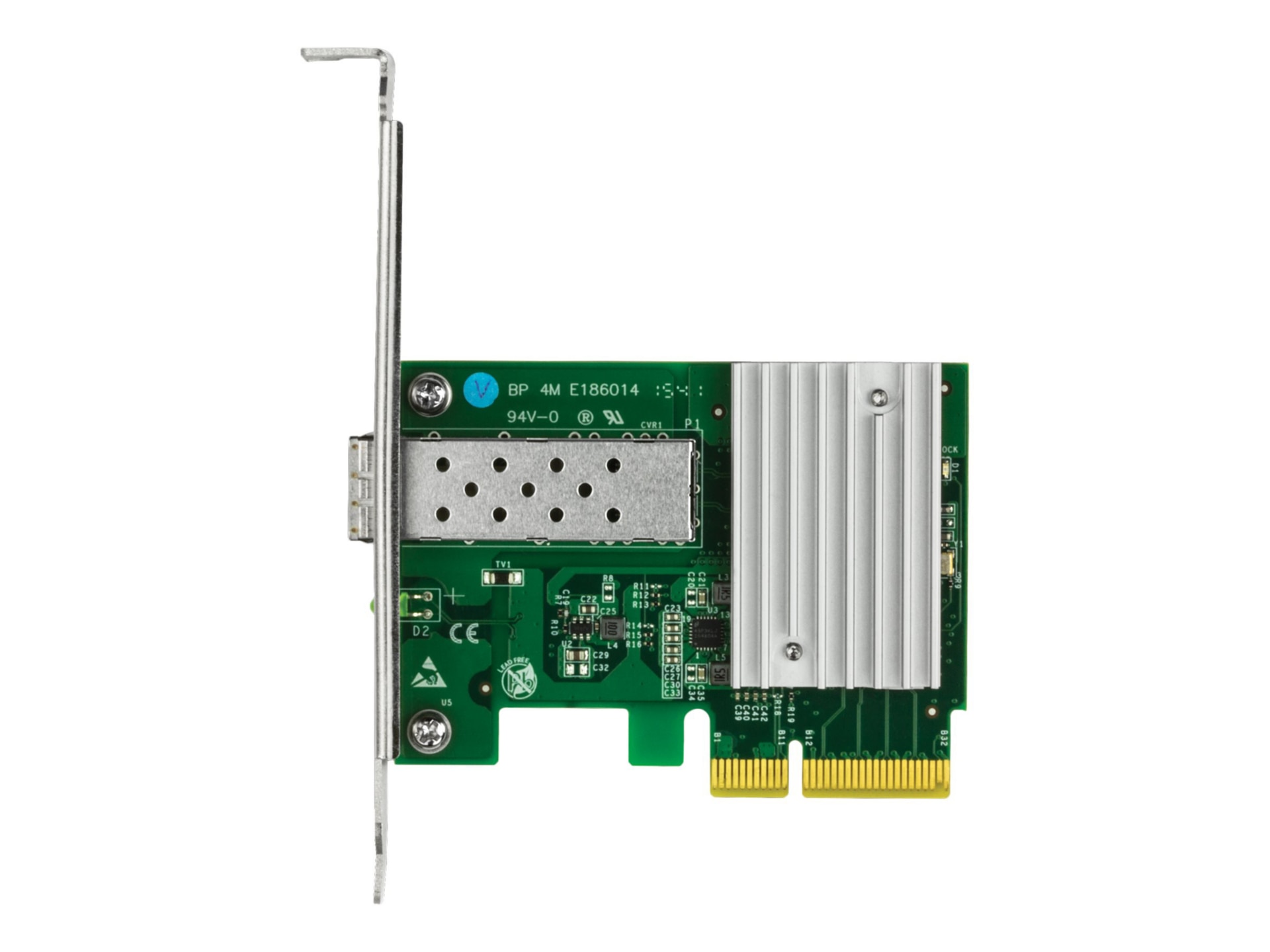 TRENDnet 10 Gigabit PCIe SFP+ Network Adapter, Convert A PCIe Slot Into A 1