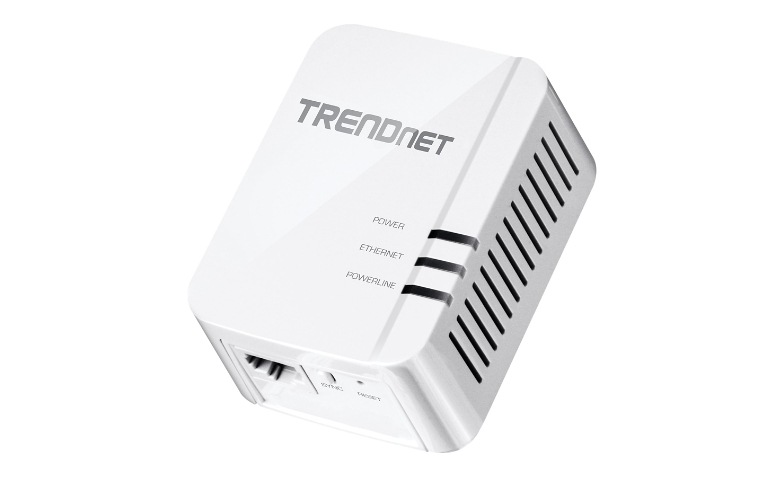 ルーター・ネットワーク機器 TRENDnet Powerline 1300 AV2 Adapter Kit TRENDnet Powerline 1300 AV2 Adapter with Built-in Outlet - A-Power