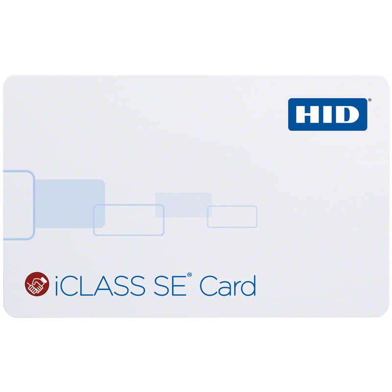 HID iCLASS SE Card, 2K Bits with 2 App Area