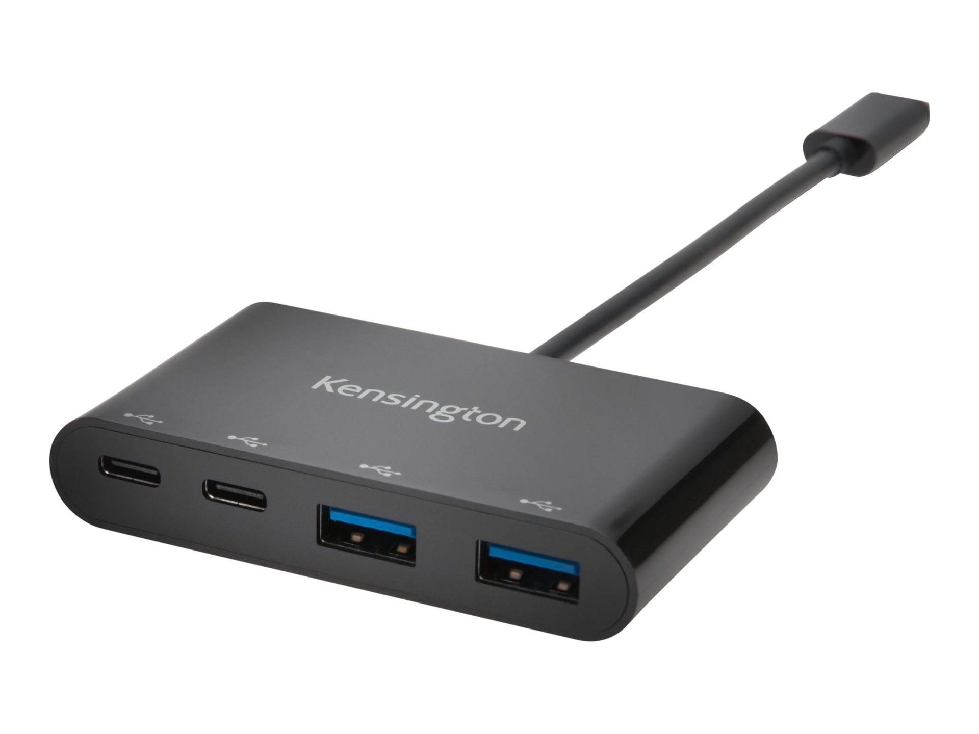 Kensington CH1000 USB-C 4-Port Hub - hub - 4 ports