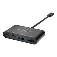 Kensington CH1000 USB-C 4-Port Hub - hub - 4 ports