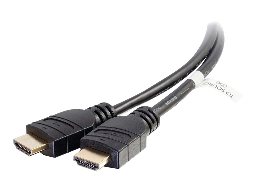 C2G Plus Series 35ft Active High Speed HDMI Cable - 4K HDMI Cable - In-Wall CL3-Rated - 4K 60Hz