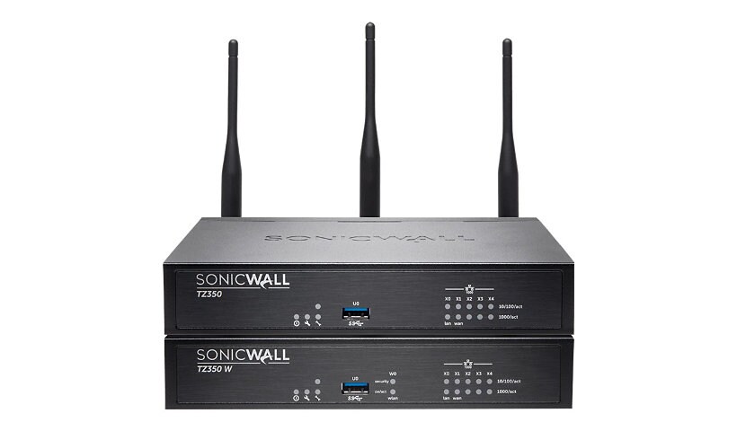 SonicWall TZ350 - security appliance - with 3 years SonicWALL Advanced Gate