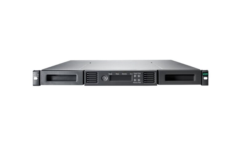 HPE StoreEver 1/8 G2 tape autoloader - no tape drives