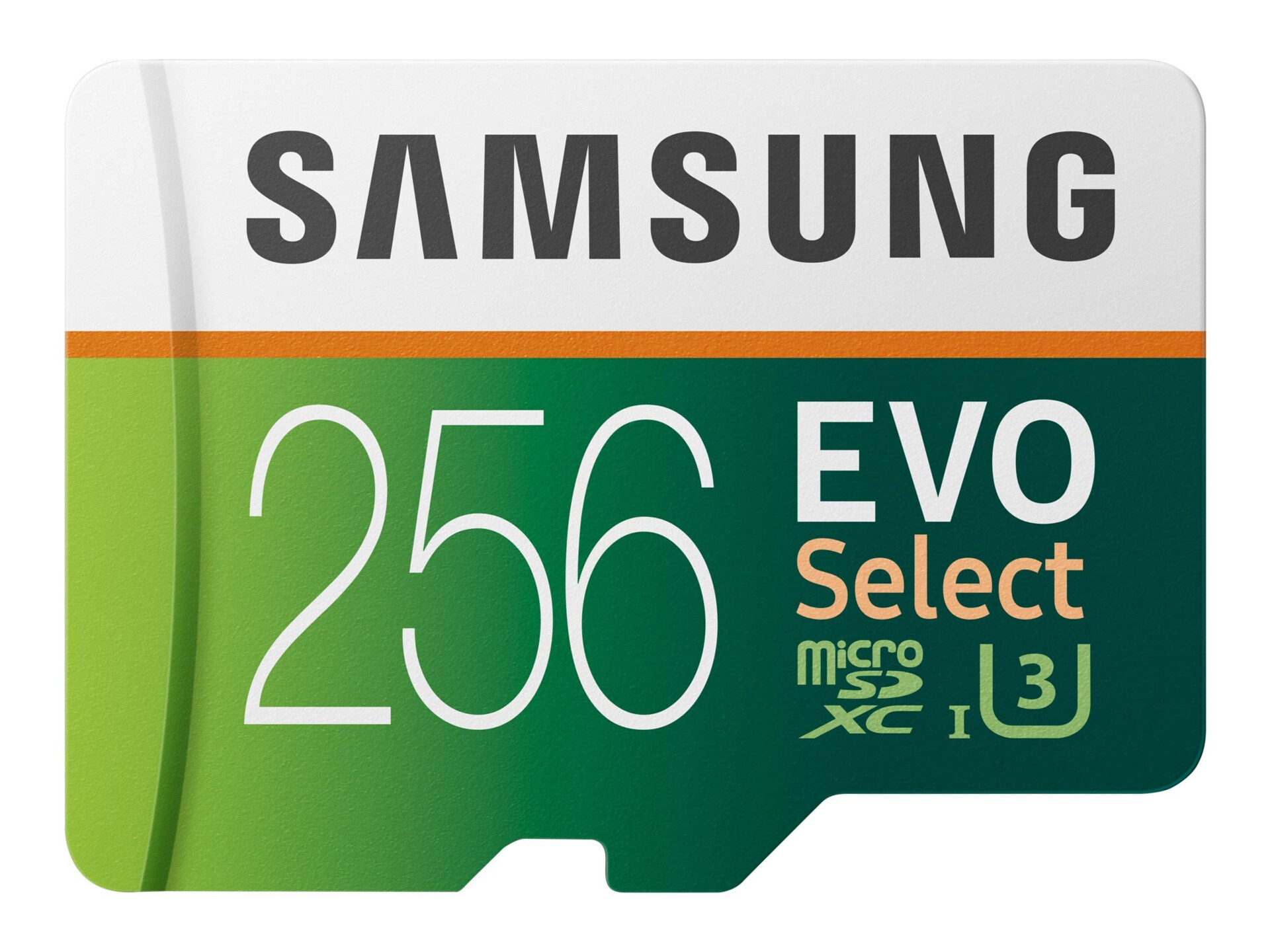 Samsung EVO Select MB-ME256GA - flash memory card - 256 GB - microSDXC UHS-