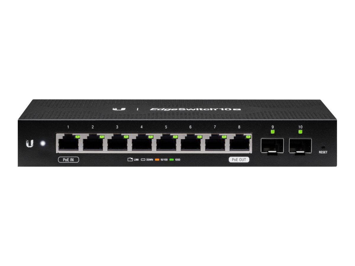 Ubiquiti EdgeSwitch 10X - switch - 10 ports - managed - rack-mountable