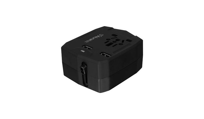 Aluratek Universal Travel Adapter power adapter - Li-Ion - BS 1363, NEMA 1-