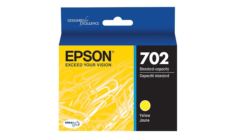 Epson 702 With Sensor - jaune - original - cartouche d'encre