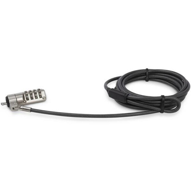 Thumbnail 4 of 5 for StarTech.com 6.6ft Laptop Cable Lock, 4-Digit Combination Anti-Theft Security Lock for K-Slot Computer/Device, TAA