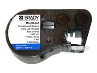 Brady PermaSleeve B-342 - tubing label cartridge - 1 roll(s) - Roll (0.43 i