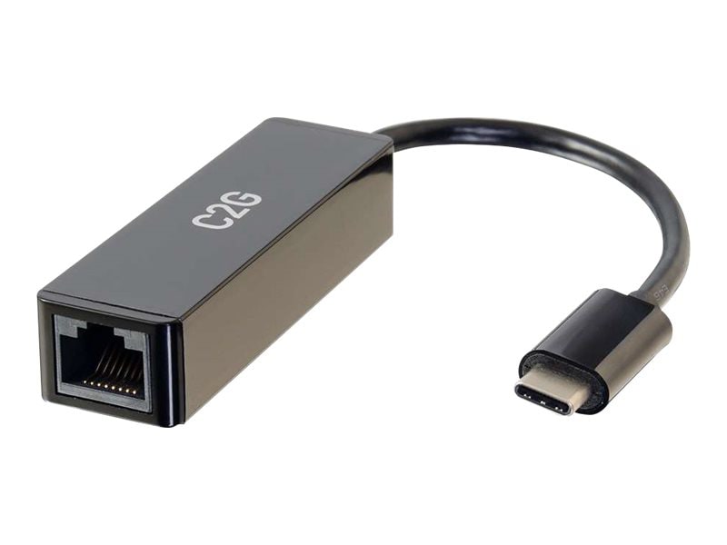 C2G USB C to Ethernet Adapter - Network Adapter with PXE Boot - M/F - netwo
