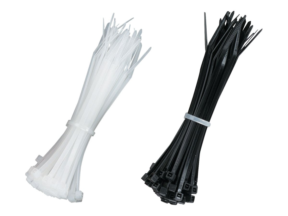 BLACK BOX MINI CABLE TIES, 1/8 W X 4