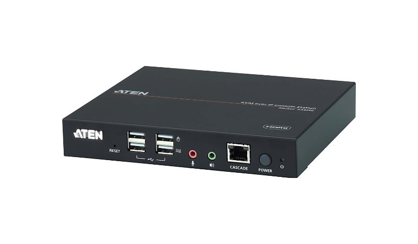 ATEN HDMI KVM over IP Console Station KA8280 - rallonge écran-clavier-souris/audio