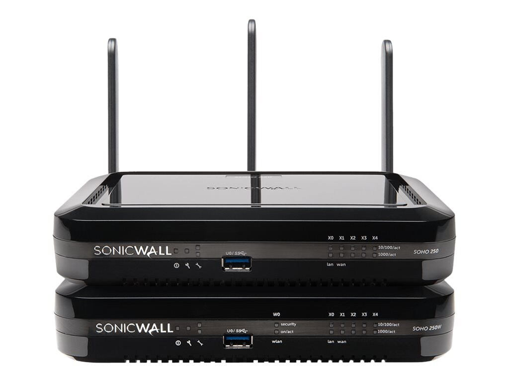 SonicWall SOHO 250 Wireless-N - Advanced Edition - security appliance