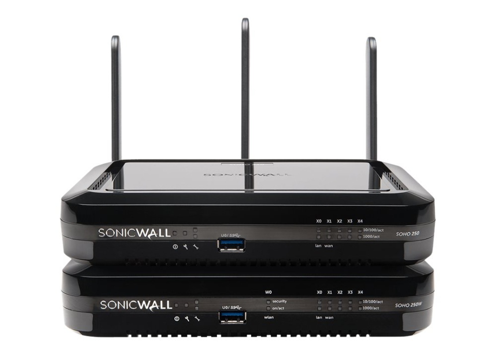 Sonicwall Soho 250 Wireless N Advanced Edition Security Appliance Wit 02 Ssc 1824 Network Security Cdw Com