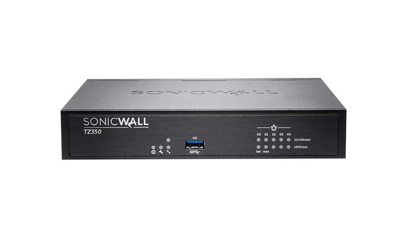 SonicWall TZ350 - Advanced Edition - security appliance - with 1 year Total