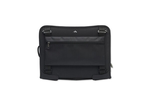 Brenthaven Tred Zip Folio Large Case for 11" Laptop - Black,Polyester