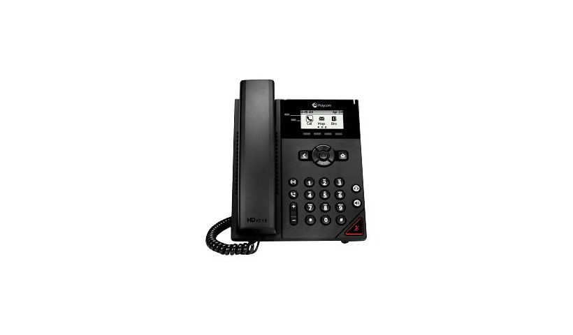 Poly VVX 150 Business IP Phone - téléphone VoIP - (conférence) à trois capacité d'appel