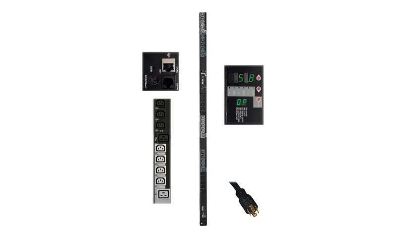 Tripp Lite 3-Phase Switched PDU 6.7kW 200/208/240V Outlets (24 C13, 6 C19)