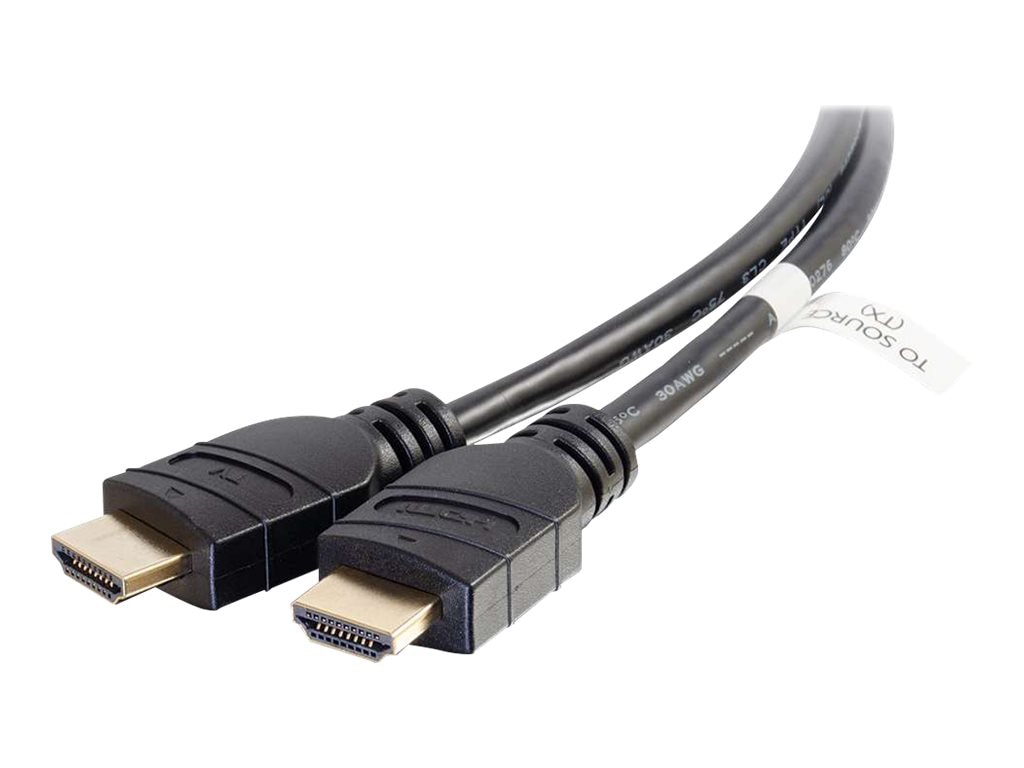 C2G Plus Series 15ft Active High Speed HDMI Cable - In-Wall CL3 - 4K 60Hz