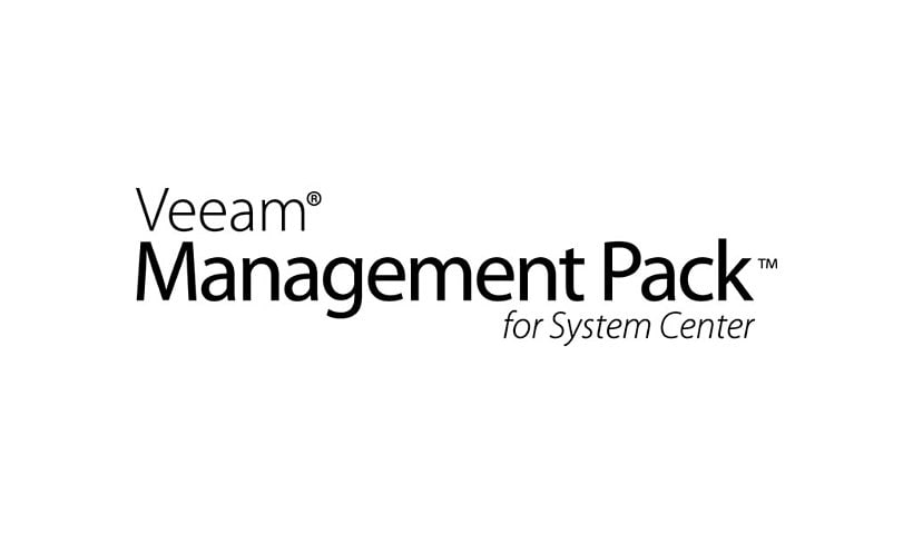 Veeam Management Pack Enterprise Plus for VMware - license + Production Support - 1 socket