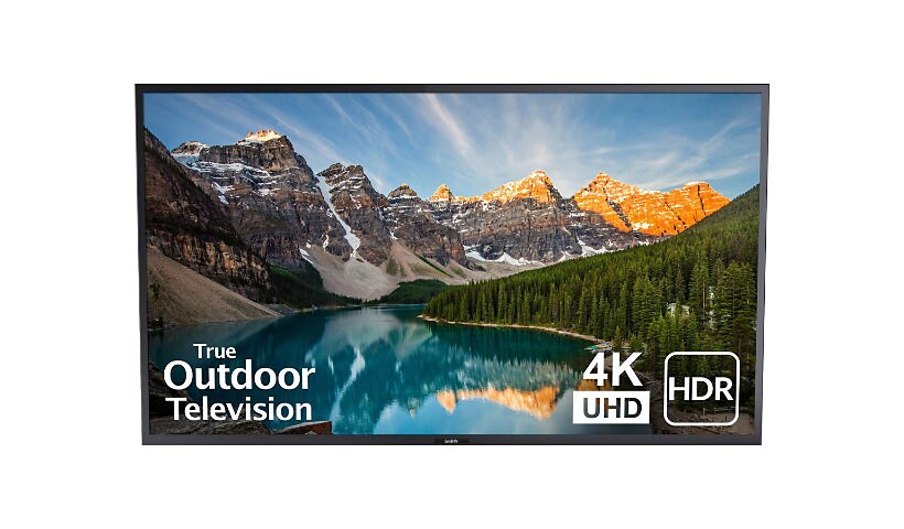 SunBriteTV SB-V-75-4KHDR-BL Veranda Series - 75" LED-backlit LCD TV - 4K - outdoor