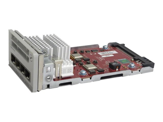 Cisco Catalyst 9200 Series Network Module - expansion module - 10 Gigabit  SFP+ x 4