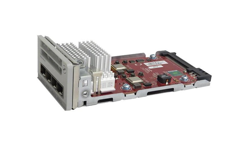 Cisco Catalyst 9200 Series Network Module - expansion module - 10 Gigabit SFP+ x 4