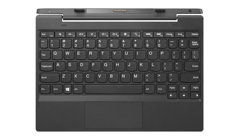 Lenovo - keyboard - with touchpad - QWERTY - English