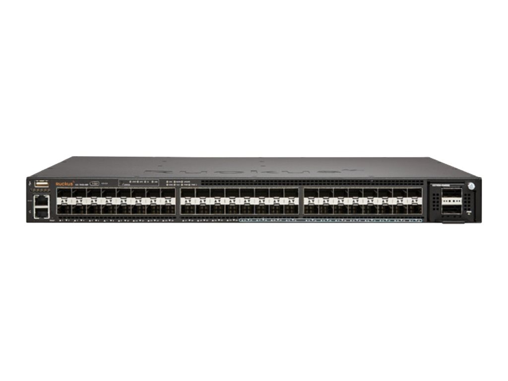 Ruckus ICX 7650-48F - switch - 48 ports - managed - rack-mountable