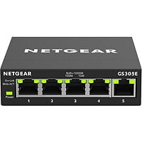 NETGEAR 5-port Gigabit Ethernet Smart Managed Plus Switch (GS305E)