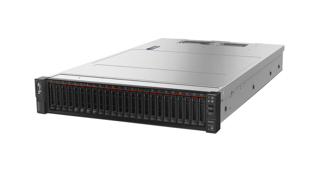 Lenovo ThinkSystem SR650 Rack-Mountable 2x Xeon Gold 6130 24x16GB Server