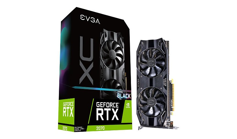 EVGA GeForce RTX 2070 XC GAMING - Black Edition - graphics card - GF RTX 20