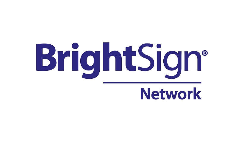 BrightSign Network - Pass license (3 years) - 1 player