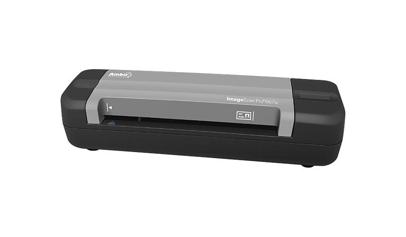 Ambir ImageScan Pro 667ix - card scanner - portable - USB 2.0