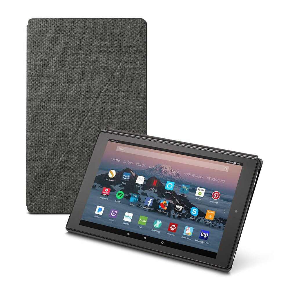 Amazon Case for Fire HD 10 Tablet - Charcoal Black