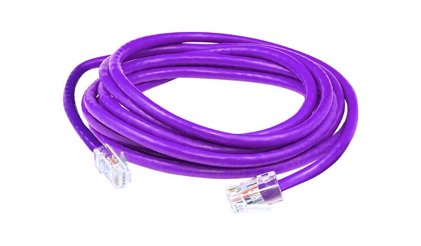 Proline 10ft RJ-45 (M) to RJ-45 (M) Purple Cat5e UTP PVC Copper Patch Cable