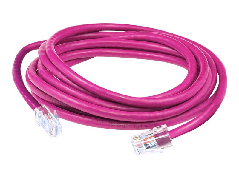 Proline 7ft RJ-45 (M) to RJ-45 (M) Pink Cat5e UTP PVC Copper Patch Cable