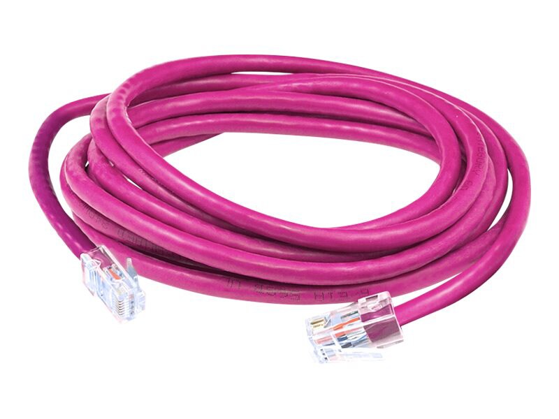 Proline 10ft RJ-45 (M) to RJ-45 (M) Pink Cat5e UTP PVC Copper Patch Cable