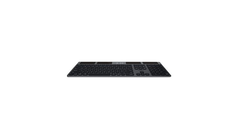 Macally - keyboard - black, space gray